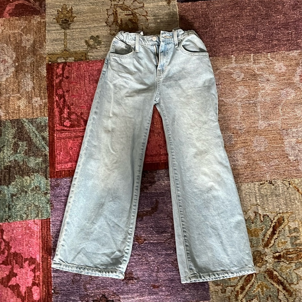 Old navy girls wide legged jeans